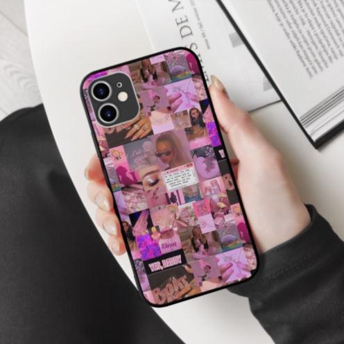 Ốp lưng iphone hình lovely pink girls collage art kinetic art chống sốc cứng  cho các dòng SAMSUNG PAP20210896