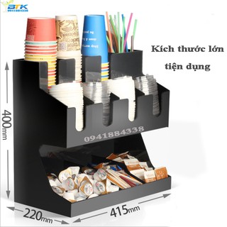 Kệ Úp Ly 11 Ngăn 2 Tầng