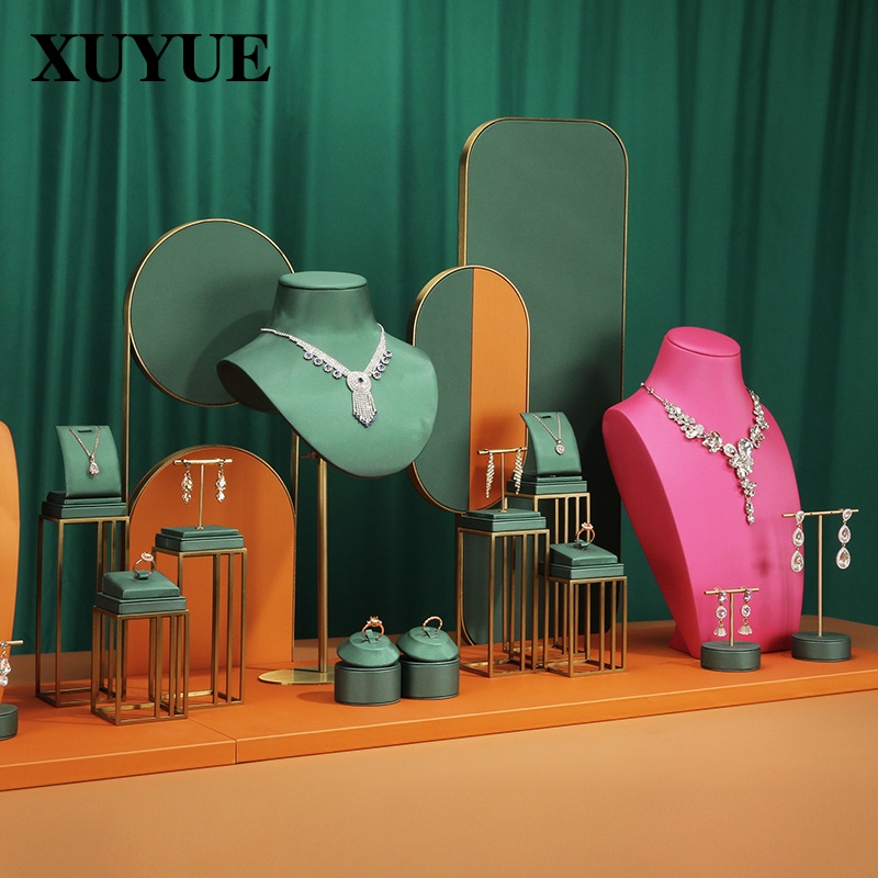 ▉An Luoyi▉Giá Đỡ Trưng Bày Trang Sức Bằng Kim Loại Cao Cấp