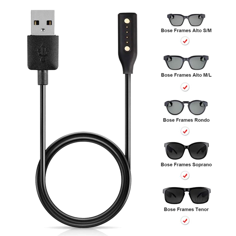 Dây Cáp Sạc USB Kết Nối Bluetooth Cho Kính Mát