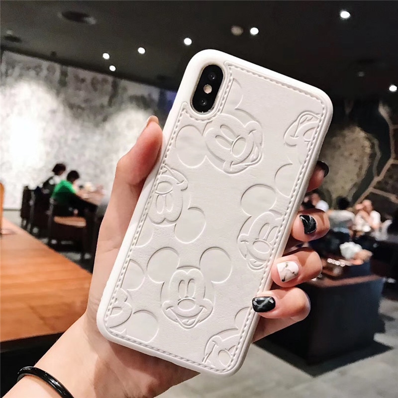 Ốp lưng in họa tiết Mickey cho iPhone X Xs Max XR 11 pro 8 7 6 6S Plus | BigBuy360 - bigbuy360.vn
