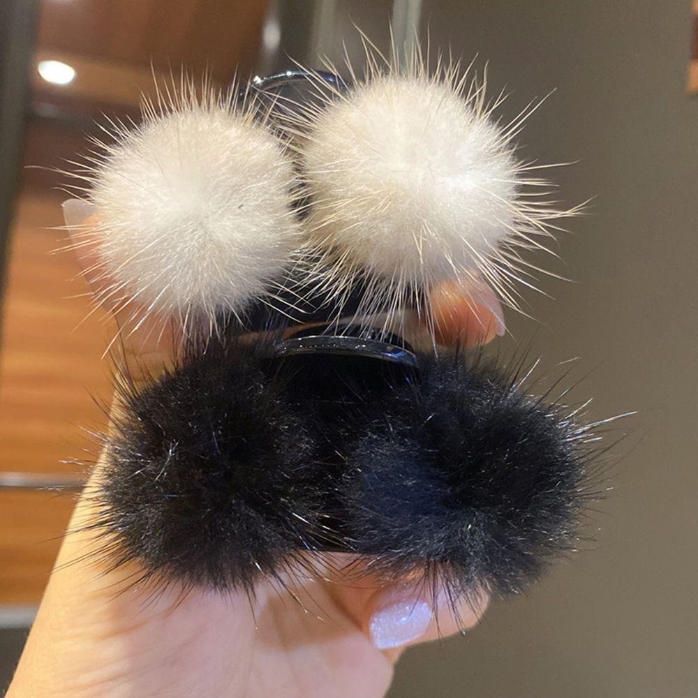 NICKOLAS Kẹp Tóc Càng Cua Nhỏ Thiết Kế Thời Trang Sáng Tạo Ngọt Ngào Dễ Phối Đồ Cho Nữ