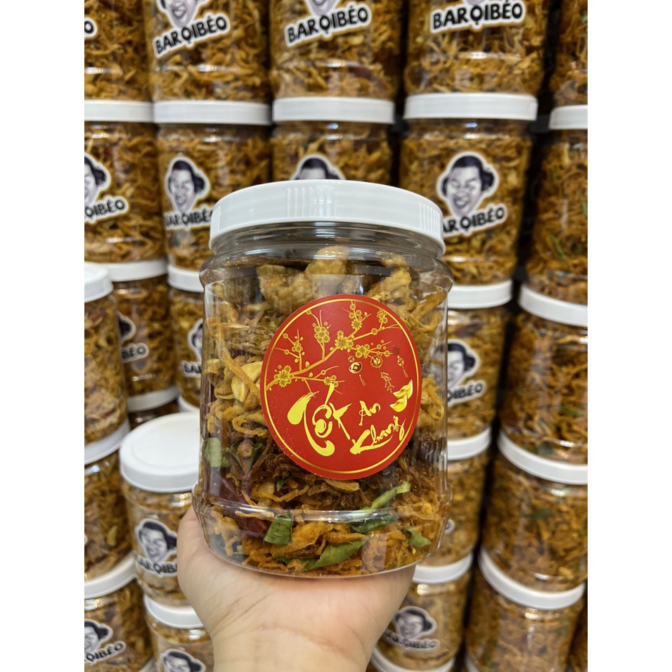 QUÀ TẾT [ Ngũ Vị Cung Chúc Tân Xuân] Thầy Giáo Ba Hủ PET 500gr