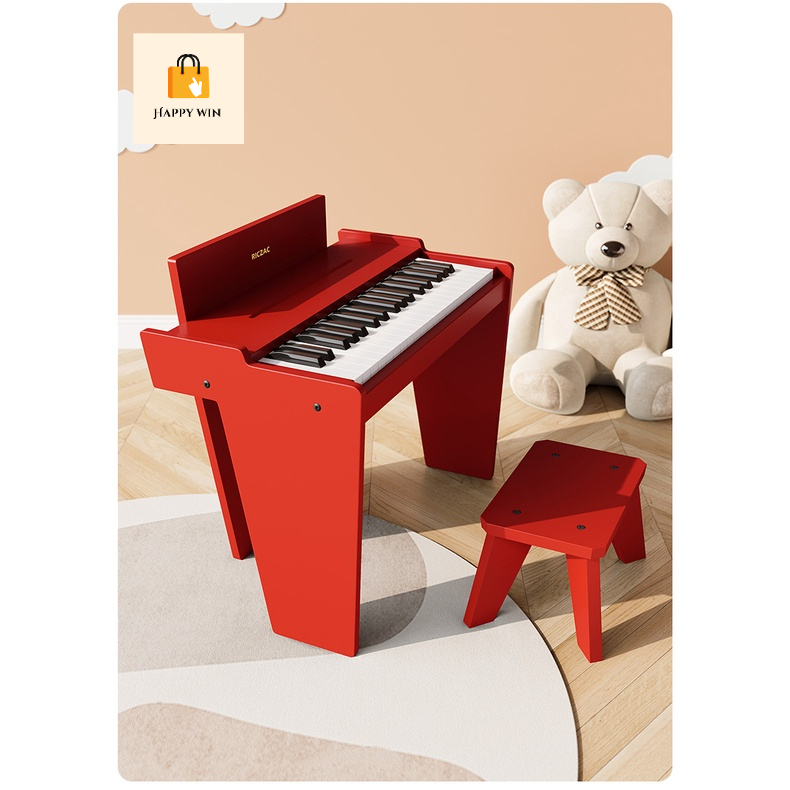 Đàn piano điện cho bé cao cấp, đàn piano đồ chơi chất liệu gỗ tự nhiên, đàn piano mini 37 phím