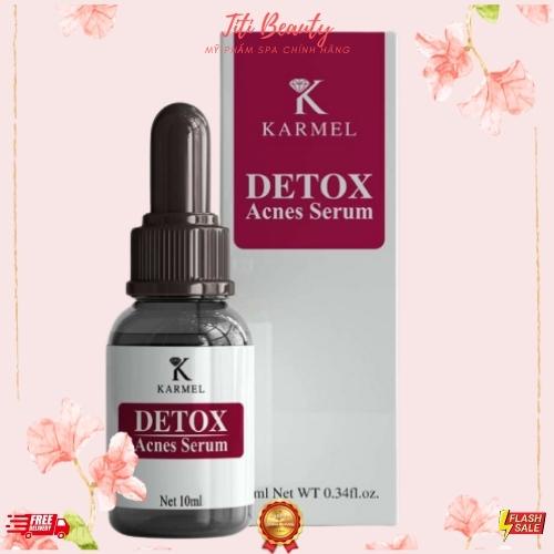Serum ngừa mụn Detox Acnes Karmel 10ml: Serum ngừa mụn, thải độc, giảm dầu nhờn cho da dầu
