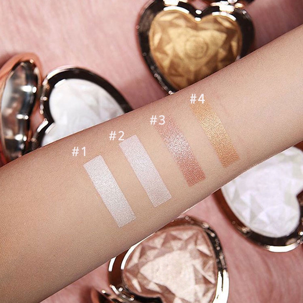 Phấn trang điểm có độ sáng cao thiết kế hình trái tim HUDAMOJI | BigBuy360 - bigbuy360.vn