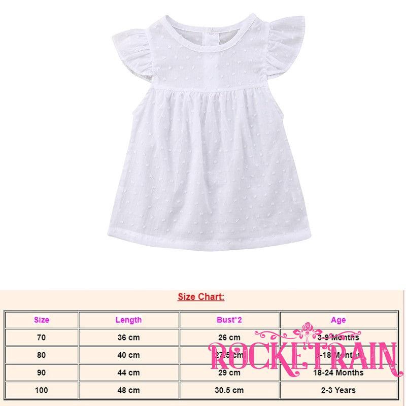 Váy xòe ngắn tay dễ thương cho bé gái