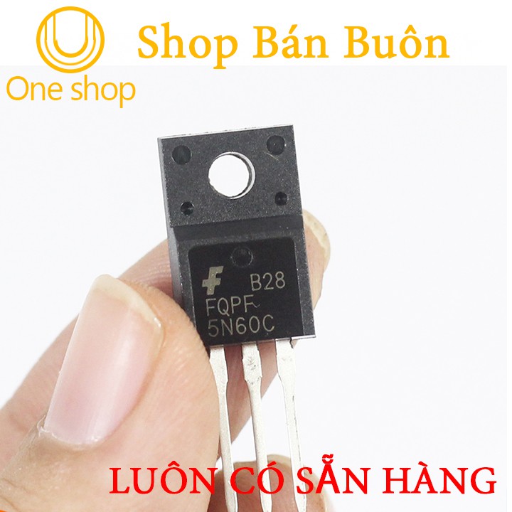 MOSFET 5N60 TO-220 5A 600V N-CH Nhỏ Gọn, Tiện Lợi