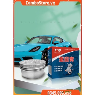 Hộp đuổi chuột xe ô tô - thuốc đuổi chuột xe hơi để trong khoang động cơ