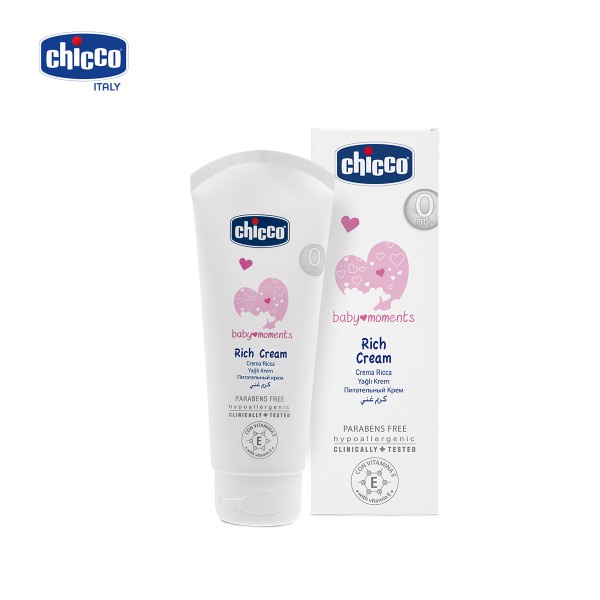 Kem Dưỡng ẩm chứa Omega và vitamin E Chicco - 100ml