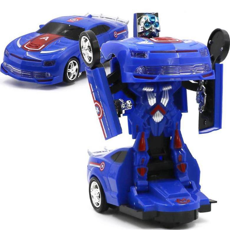 [Sẵn Hàng Giao Ngay] Robot Biến Hình Transformer - Đồ chơi ô tô robot đại chiến Toy