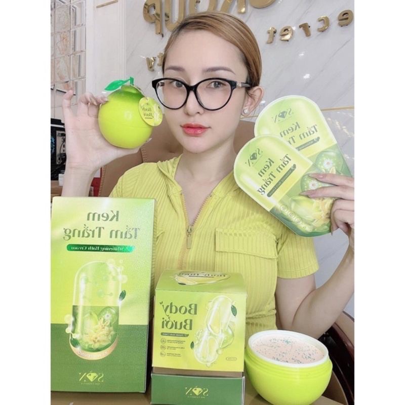 GIÁ TỐTBody cốt ủ bưởi SON &quot;ủ 1 lần là trắng&quot; 200gr (mua 1 tặng 3)