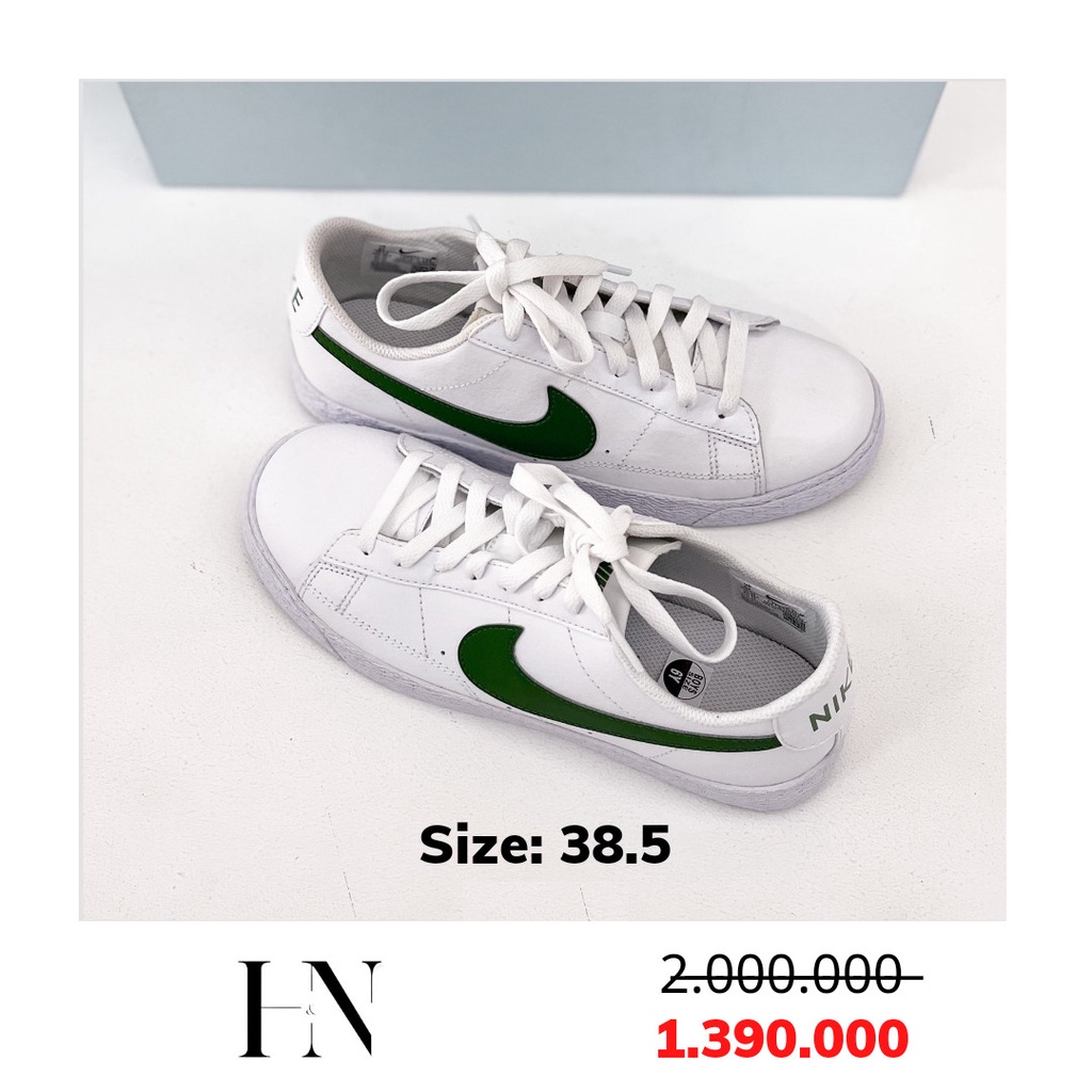 GIÀY BLAZER LOW WHITE GREEN