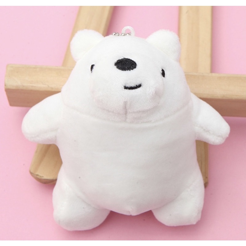 MÓC TREO TÚI - 3 chú gấu - We bare bear - phụ kiện balo