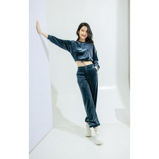 Quần nhung bo gấu CCHAT