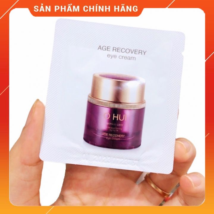 combo 10 gói kem dưỡng mắt ohui age recovery