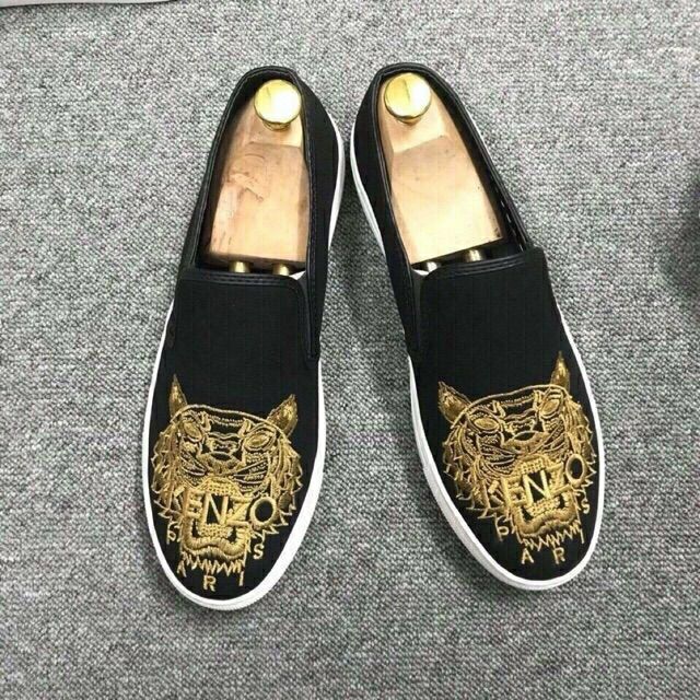 Slipon nam thêu kenzo