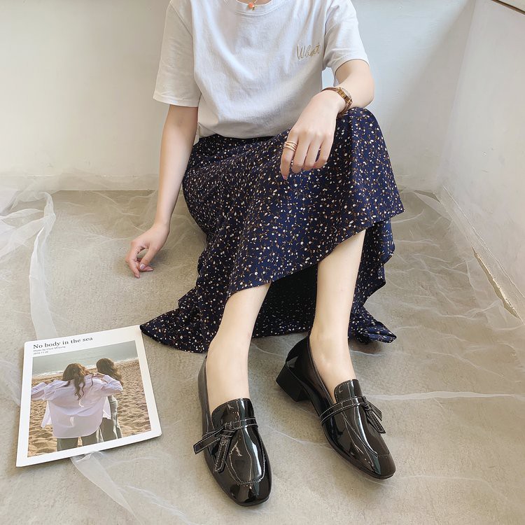 Hàn Quốc dép giày gót gót thấp của phụ nữ | BigBuy360 - bigbuy360.vn