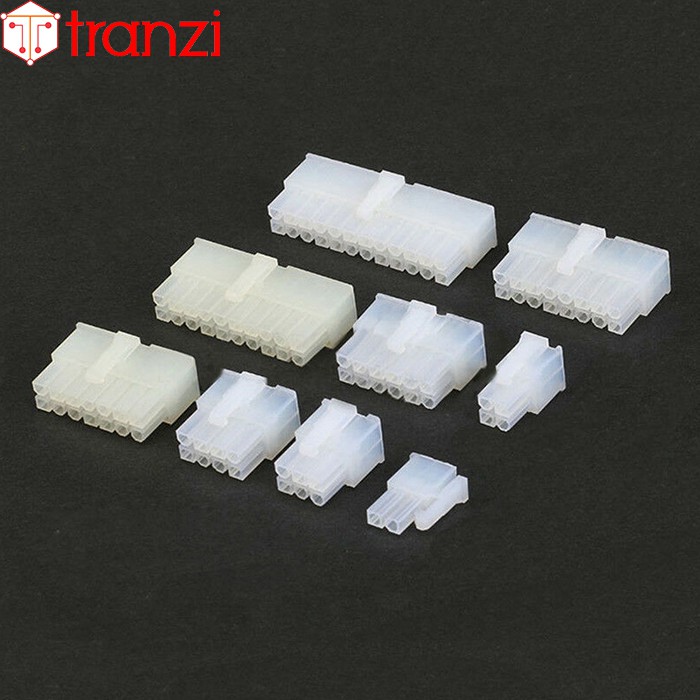 Vỏ Header 4.2mm 5557 2x11P 19.8mm trắng - túi 5 cái