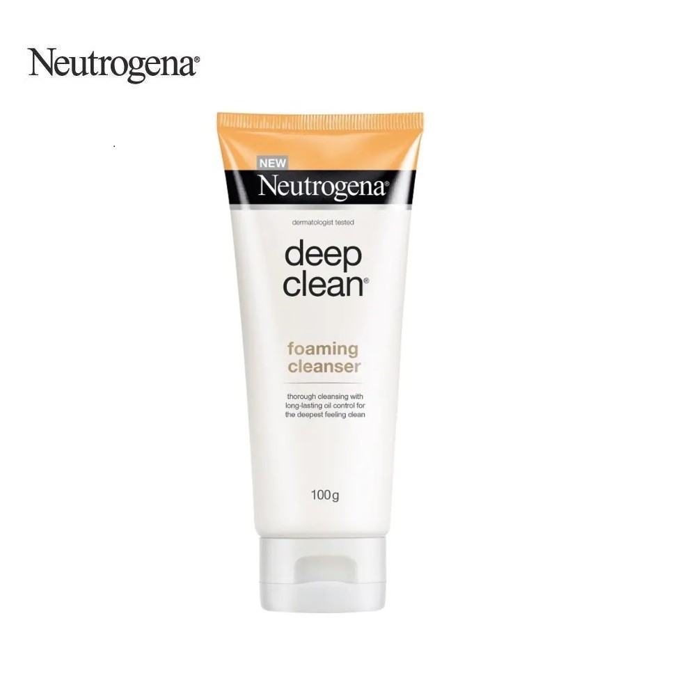 Sữa Rửa Mặt Neutrogena Sạch và Kiểm Soát Nhờn 100g - Deep Clean Foaming Cleanser