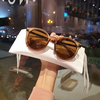 Kính mát nữ gọng tròn mắt kính ulzzang phong cách Hàn Quốc