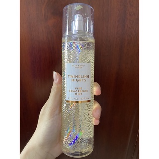 BILL US - Twinkling nights Xịt thơm toàn thân Body mist 236ml và Kem dưỡng thể của Bath and body works