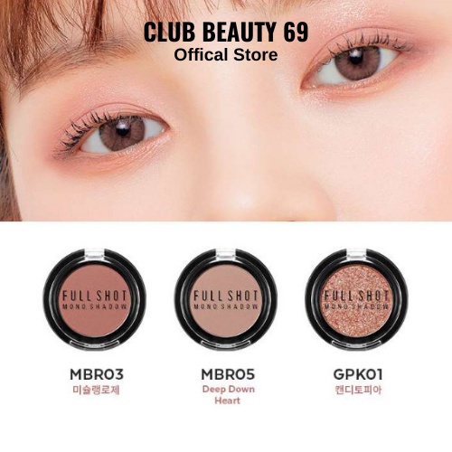 Phấn mắt A'pieu, phấn trang điểm mắt A'pieu Full Shot Mono Shadow 2g siêu xinh, nhiều màu