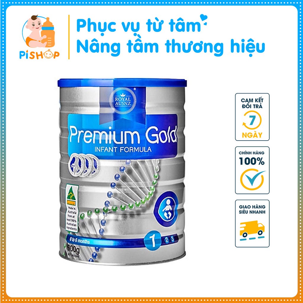 SỮA CHO BÉ PHÁT TRIỂN TOÀN DIỆN - Sữa Hoàng Gia Úc Royal Asunz Premium số 1, 2, 3 (400 - 900g)