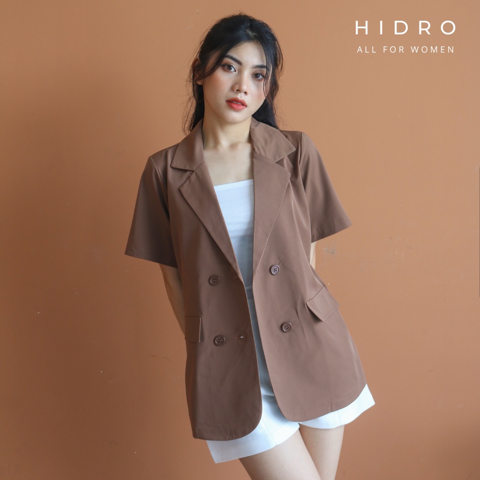 Áo blazer tay ngắn thiết kế phong cách HIDRO Mã BLZ101