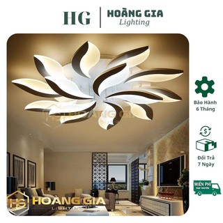 Đèn led 15 cánh ốp trần, đèn ốp trần trang trí phòng khách cao cấp