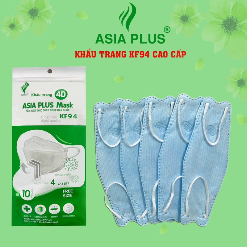Sỉ Thùng 300 cái Khẩu trang kF94 về thêm màu mới  hàng chuẩn 4 lớp ko hôi ko xù lông nẹp kẽm kháng khuẩn siêu tốt