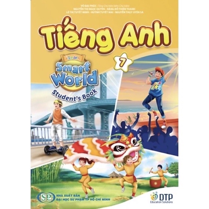 Sách - (Combo 2 cuốn) Tiếng Anh 7 I-Learn Smart World