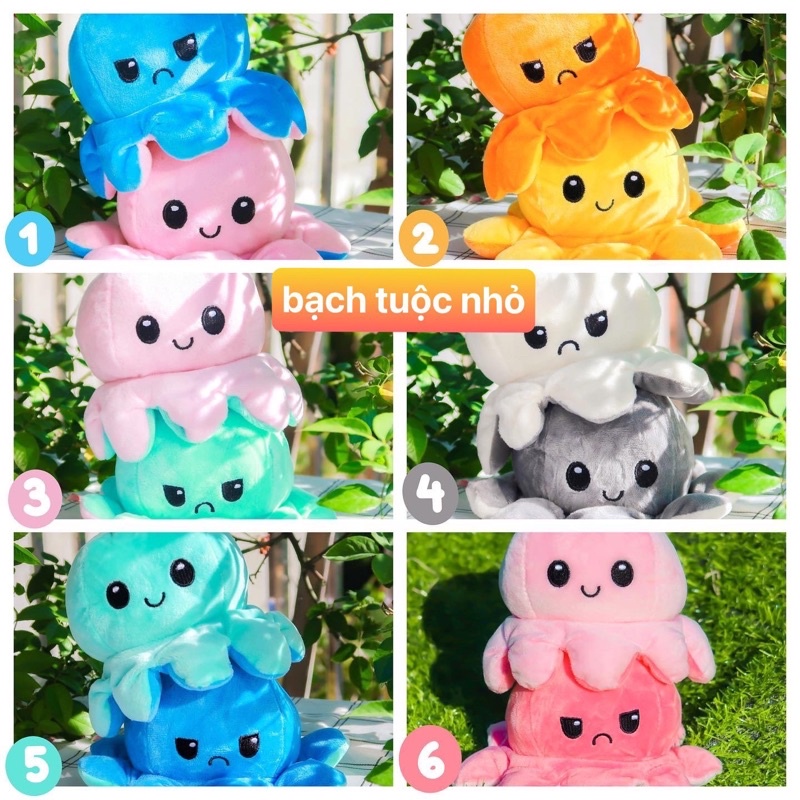 Bạch tuộc cảm xúc 20cm (Còn màu số 3,4,5)