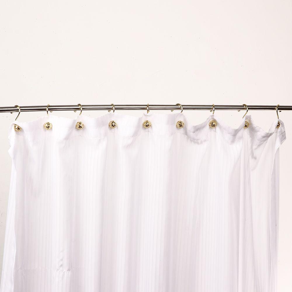 Móc Treo Rèm Nhà Tắm Chất Lượng Cao Lấp Lánh Sang Trọng