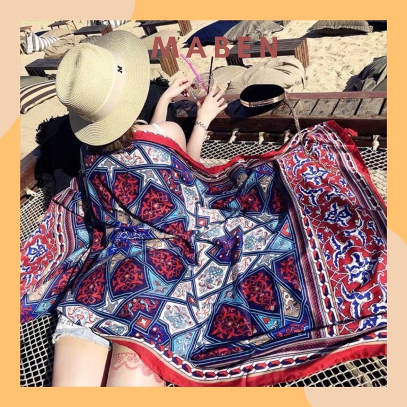 Khăn choàng du lịch che nắng Khăn choàng bohemian
