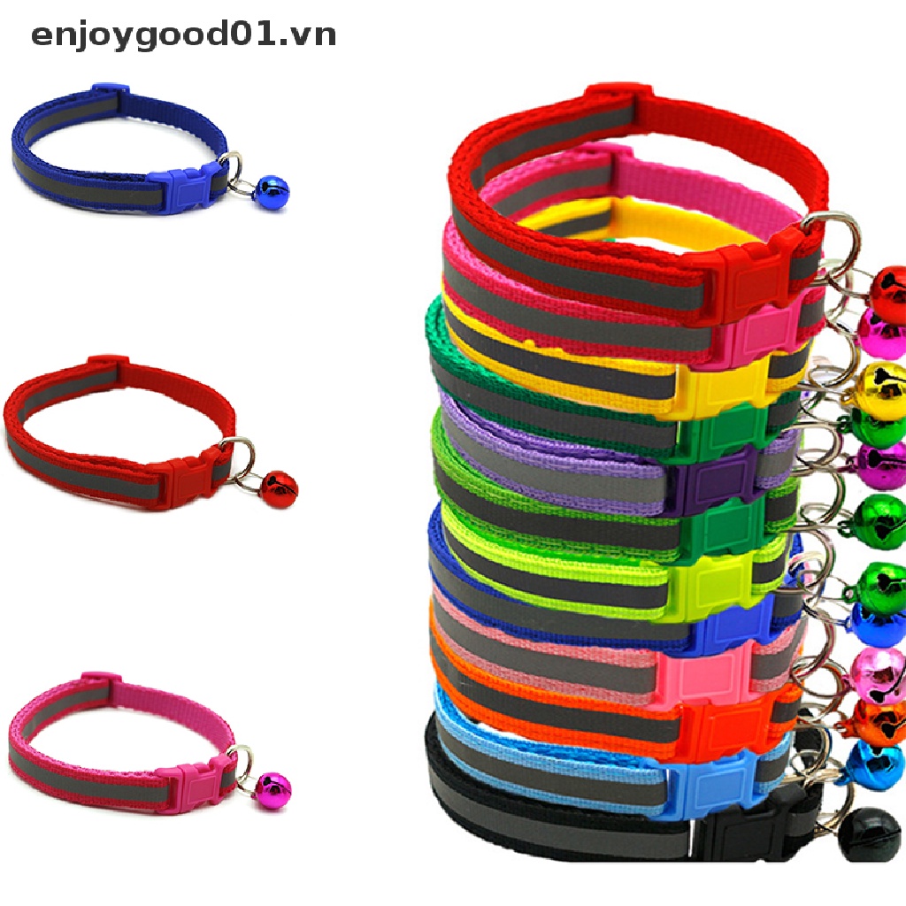 Vòng cổ bằng nylon phản quang có thể tùy chỉnh cho thú cưng