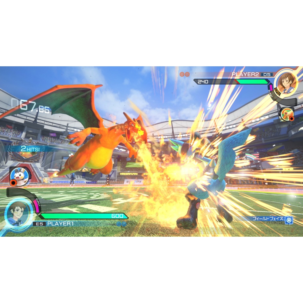 Đĩa game Nintendo switch Pokken Tournament new