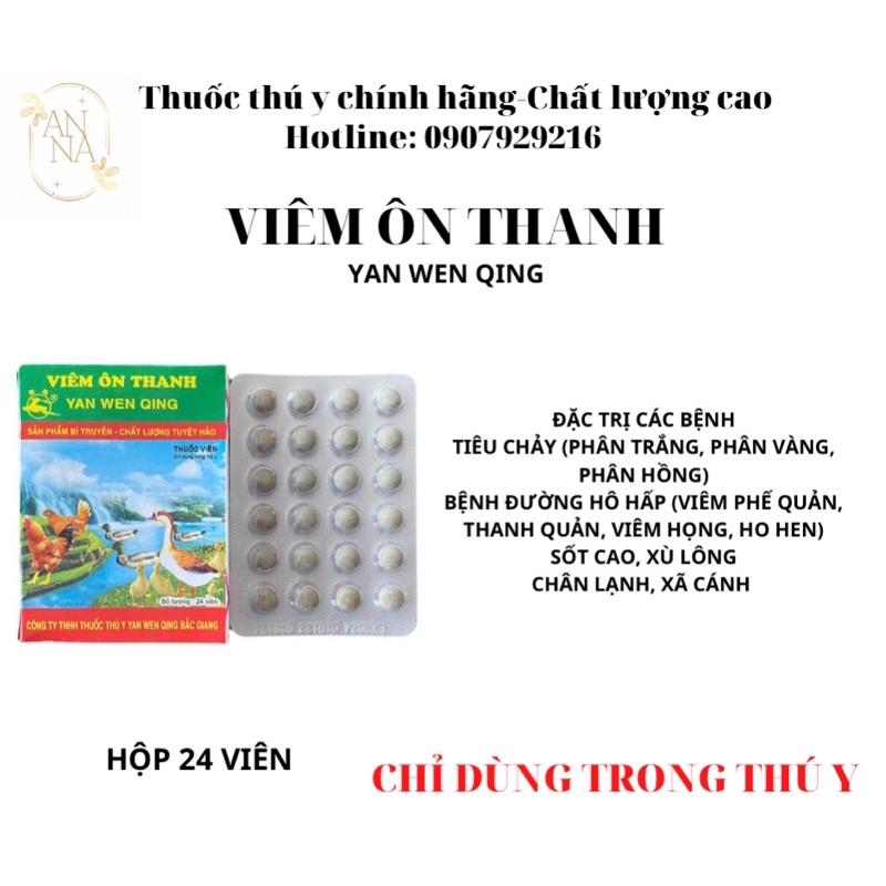 VIÊM ÔN THANH HỖ TRỢ LONG ĐỜM HỘP 24V