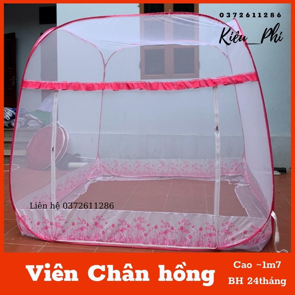 Màn chụp tự bung đỉnh vuông Kiều Phi - Mẫu mùng chụp tự bung người lớn chống muỗi gấp gọn tiện dụng