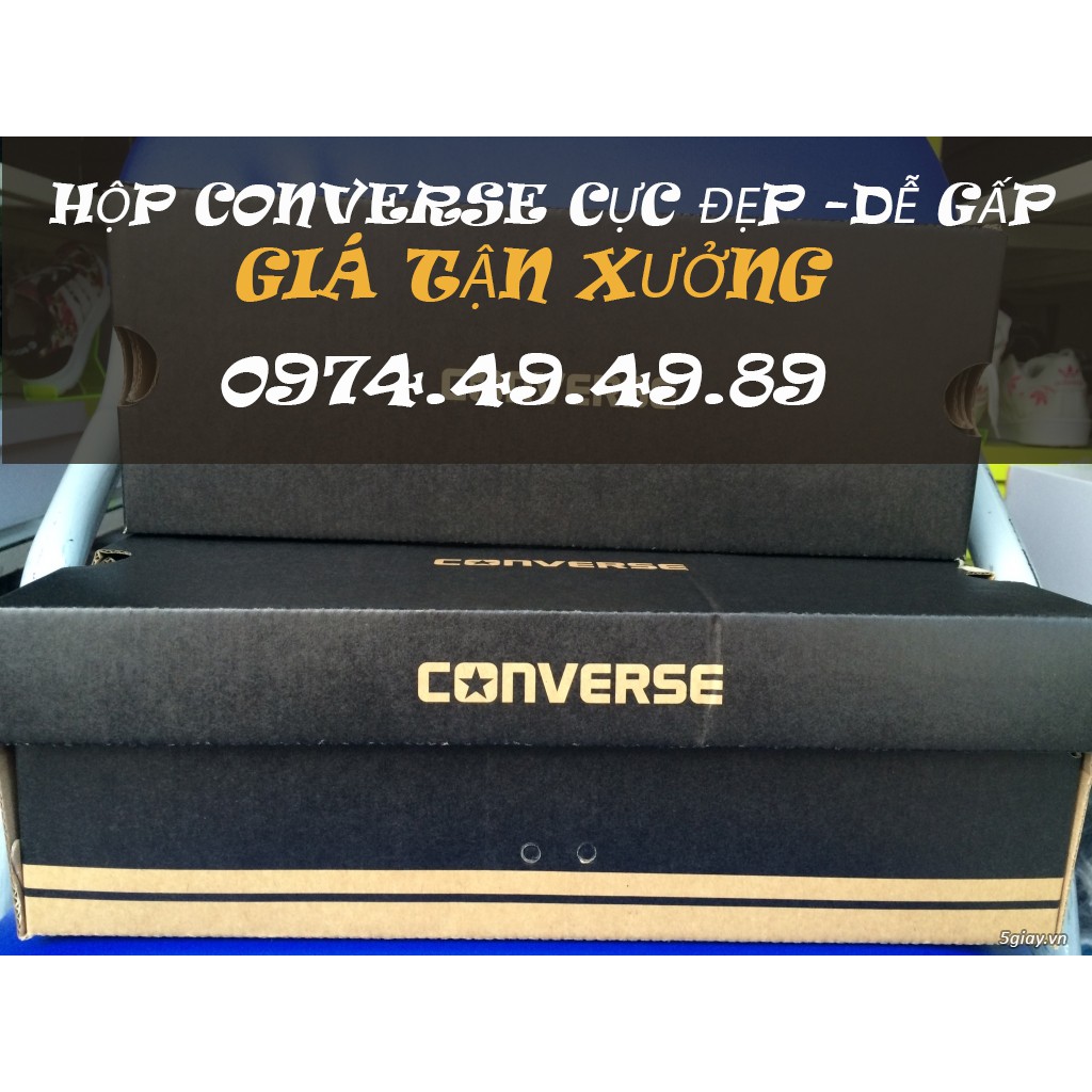 [SALE 1 NGÀY DUY NHẤT] Hộp Converse Giá Cực Rẻ