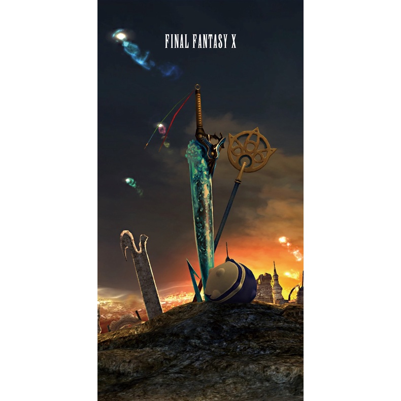 Hàng Có Sẵn Áo Thun Uniqlo UT Tay Ngắn In Hình Final Fantasy-X Cho Nam 449083