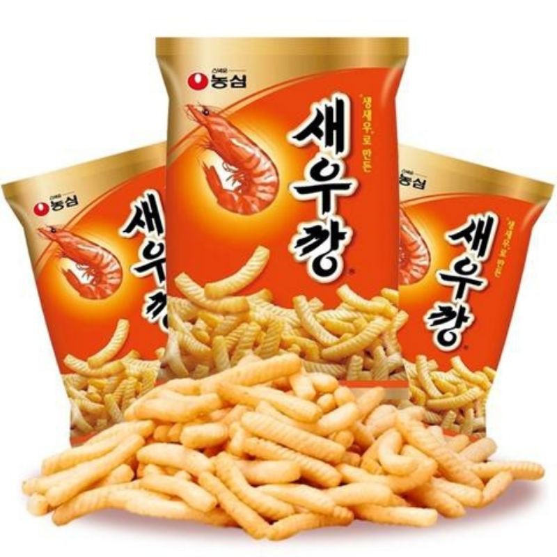 Nongshim - Bim Bim Tôm Không Cay Hàn Quốc 90g