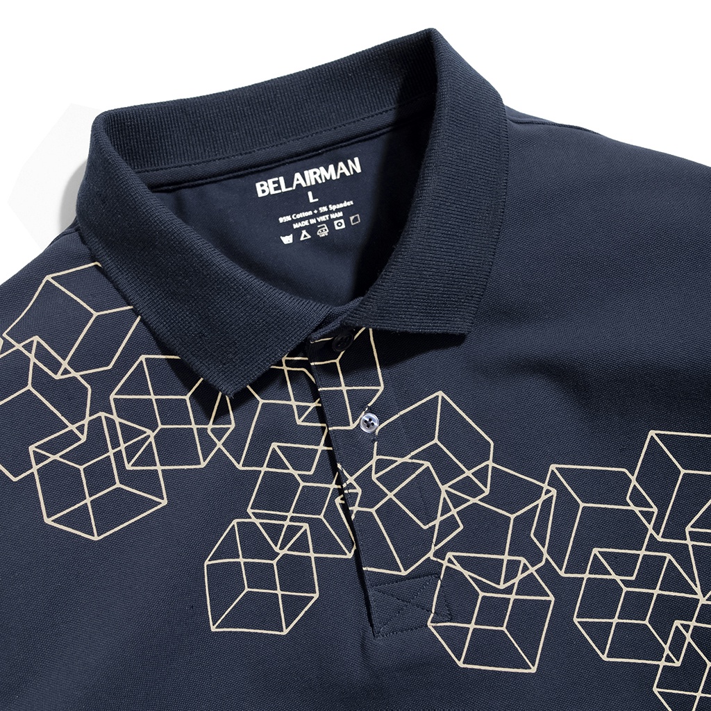 Áo Polo nam RATO vải Cotton 4 chiều co giãn, thoáng mát, chuẩn form PLIN0008 - BELAIRMAN