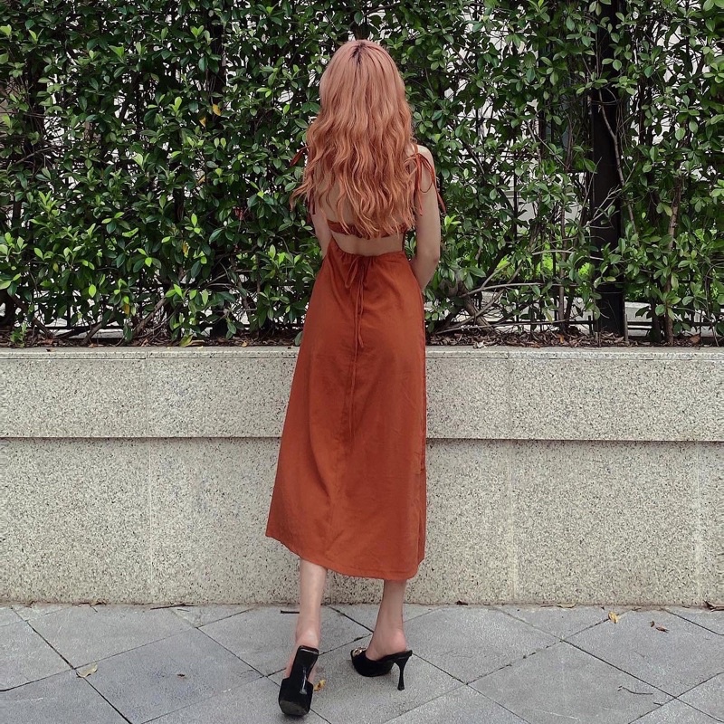 ĐẦM CÚP NGỰC HỞ LƯNG QUYẾN RŨ THIẾT KẾ LALA DRESS