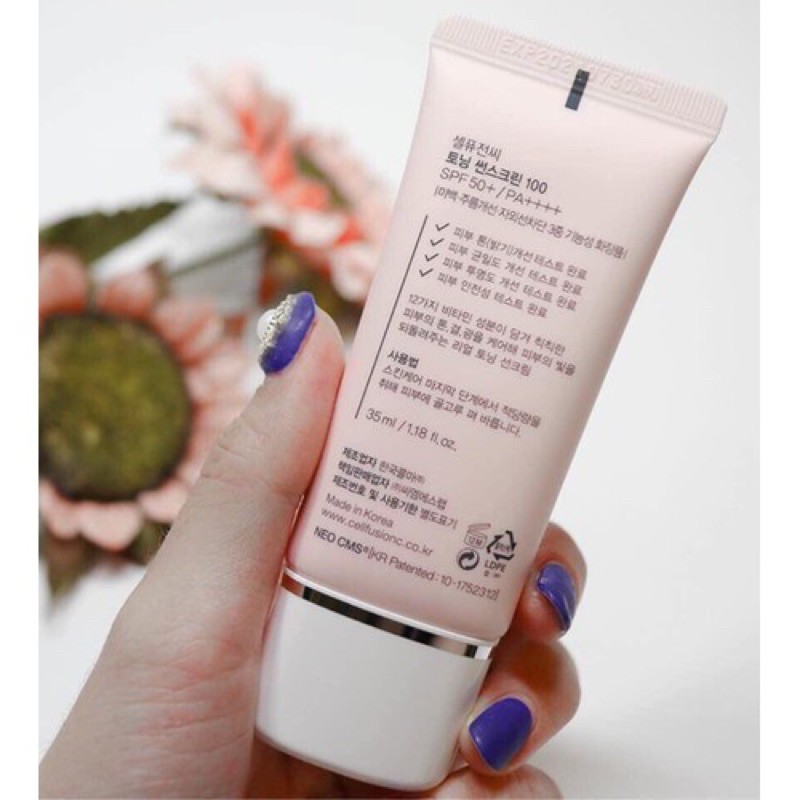 Kem Chống Nắng Cell Fusion C Laser Sunscreen 100 SPF 50+/PA+++