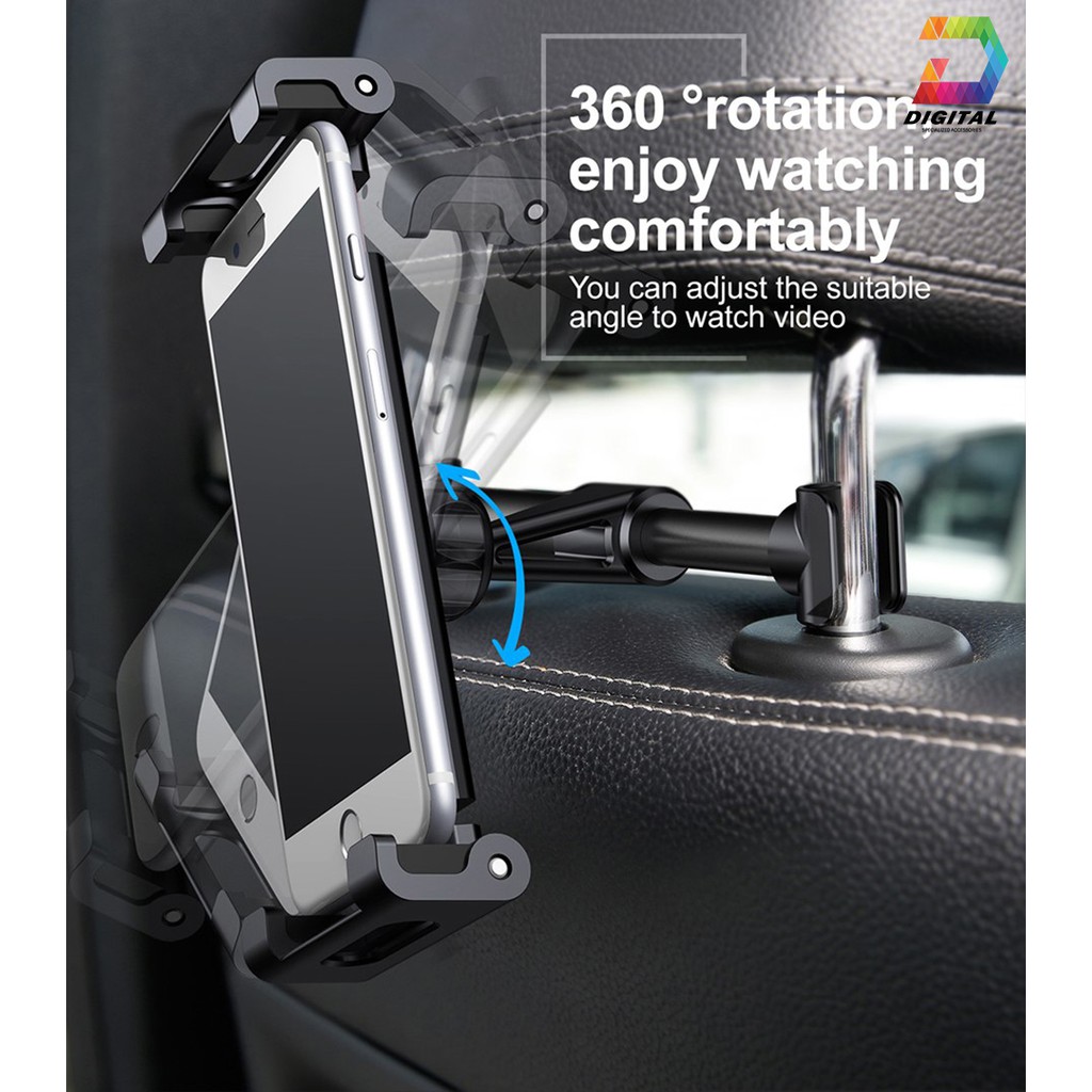 Đế Giữ iPad / Điện Thoại Trên Ghế Xe Hơi Chính Hãng Baseus | BigBuy360 - bigbuy360.vn