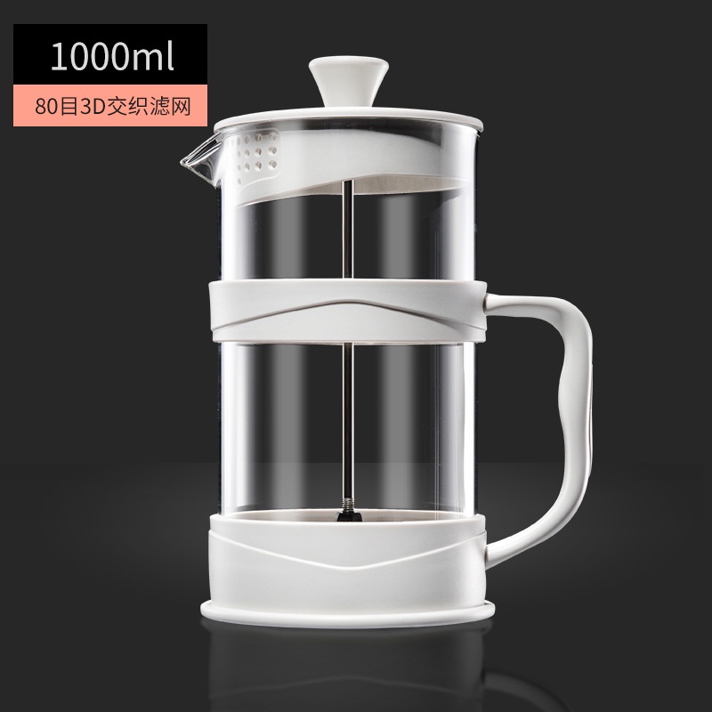 Bình Pha Cà Phê 1000ML Bằng Thép Không Gỉ