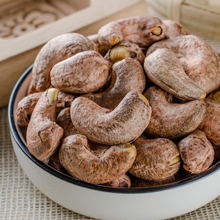 500gr hạt điều rang muối nguyên lụa bình phước loại a+