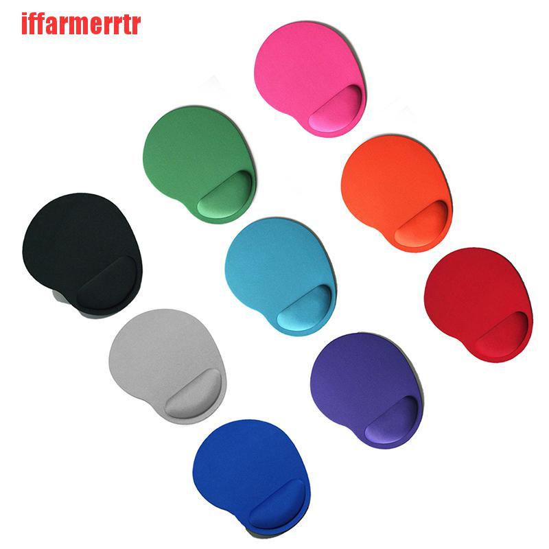 {iffarmerrtr}Ergonomic Wrist Support Mouse Pad Mice Mat Computer PC Laptop Non Slip New KGD