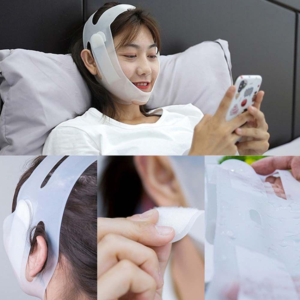 Đai Đeo Silicone Nâng Cơ Mặt Tạo Cằm Chữ V Thoáng Khí